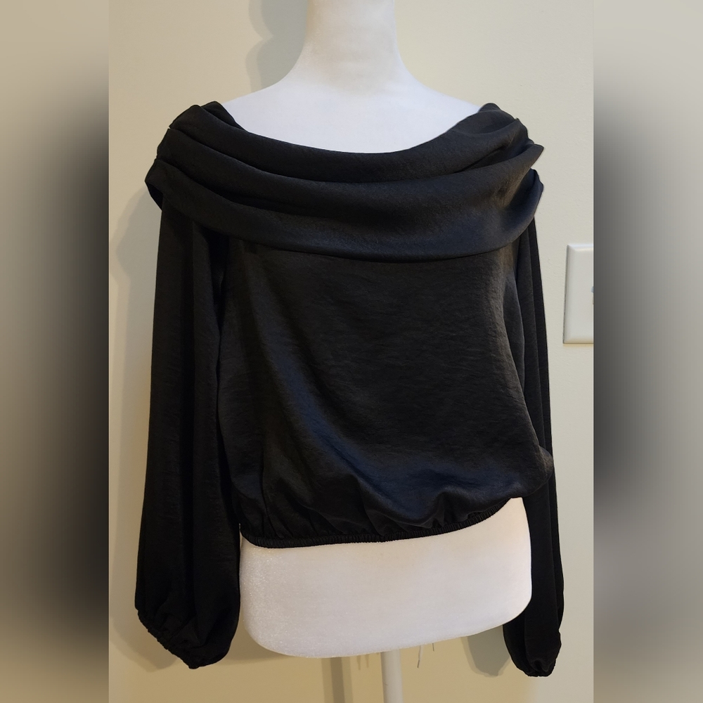 By Together Black Off The Shoulder Drop Shoulder … - image 5